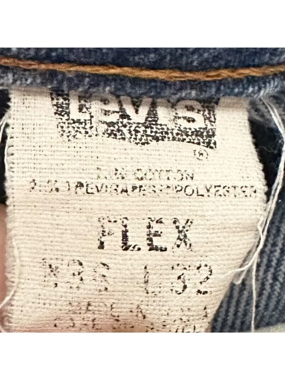 Vintage Levi's Men's Blue Denim Jeans Straight Fit Size 36/29